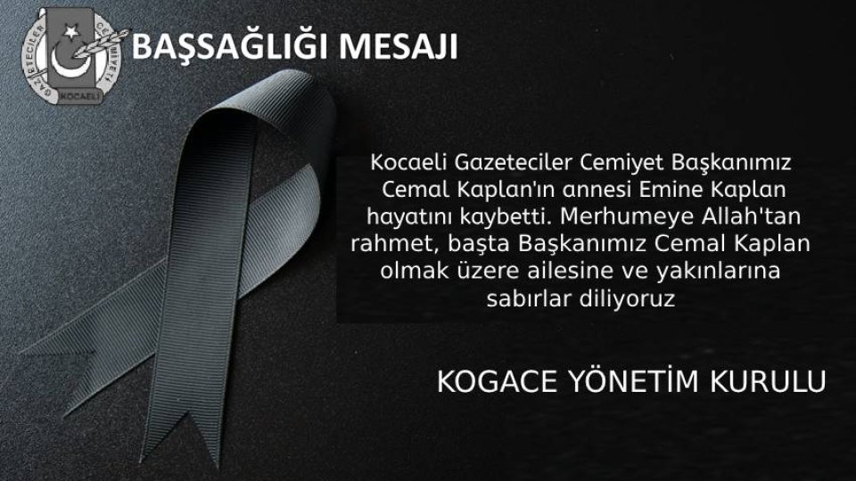 Vefat ve Başsağlığı 